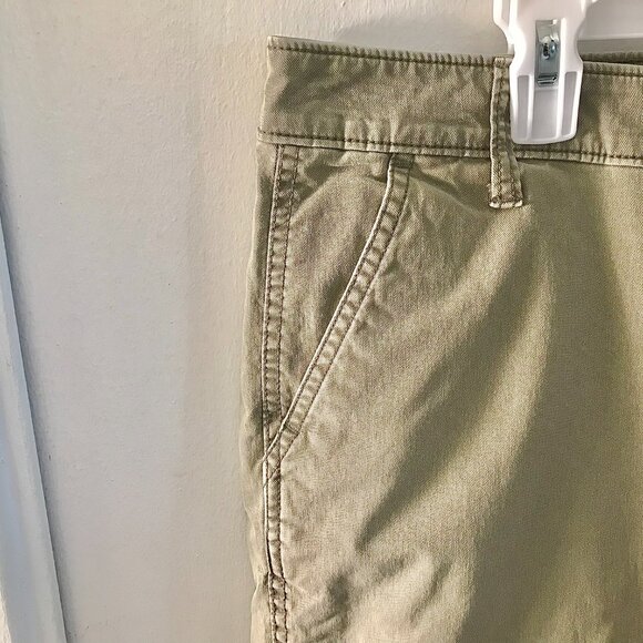 Old Navy Unisex Twill Pants - Light Olive Green - Size 18 Tall - Picture 5 of 7